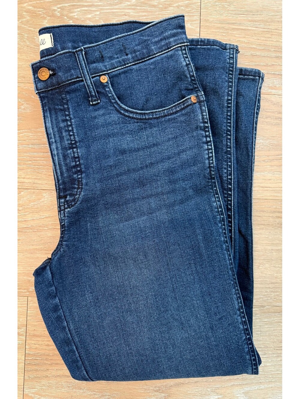 Madewell Mid-Rise Stovepipe Jeans Size 30